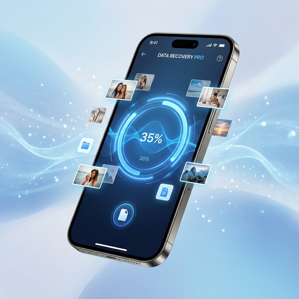 Recovery Photo App Interface